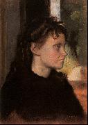 Edgar Degas Yves Gobillard-Morisot oil painting on canvas